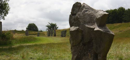 pedras erguidas do Anel de Avebury