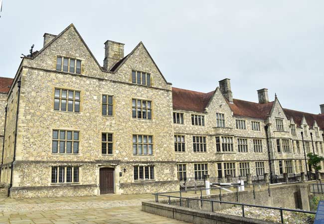 The former law courts of Winchester
