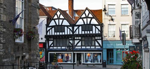 historic centre of Salisbury