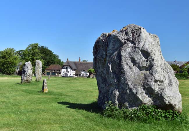 The stones of Avebury