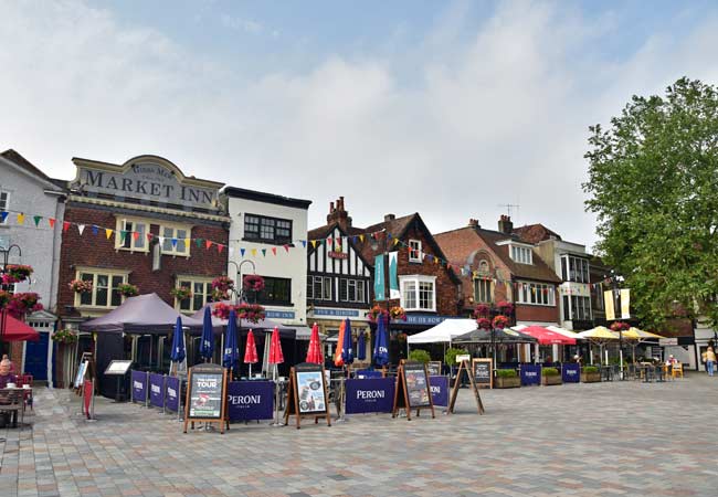 Salisbury market square pubs