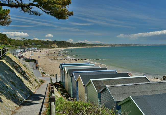 Highcliffe dorset coastline beach