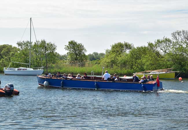 Die Fähre nach Mudeford Sandspit 