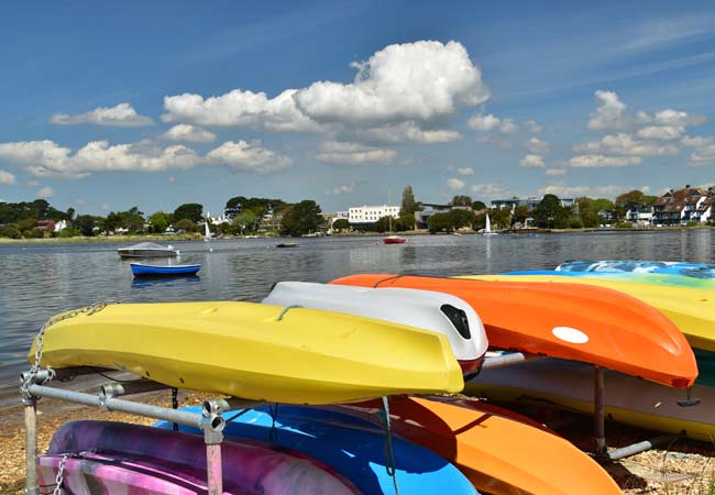 Christchurch Harbour kayak