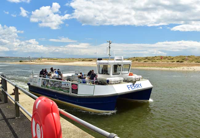 Le ferry de Mudeford