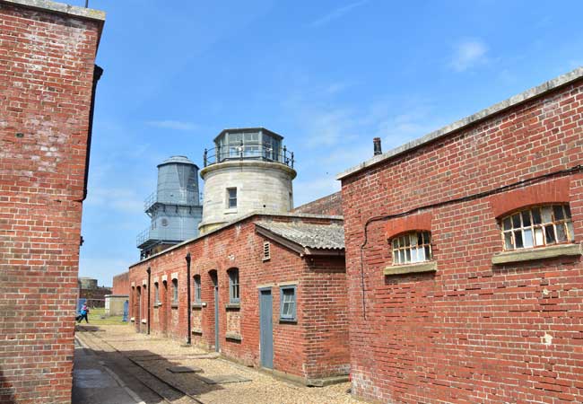 Hurst Castle Barracken 