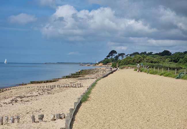 lepe New Forest beach
