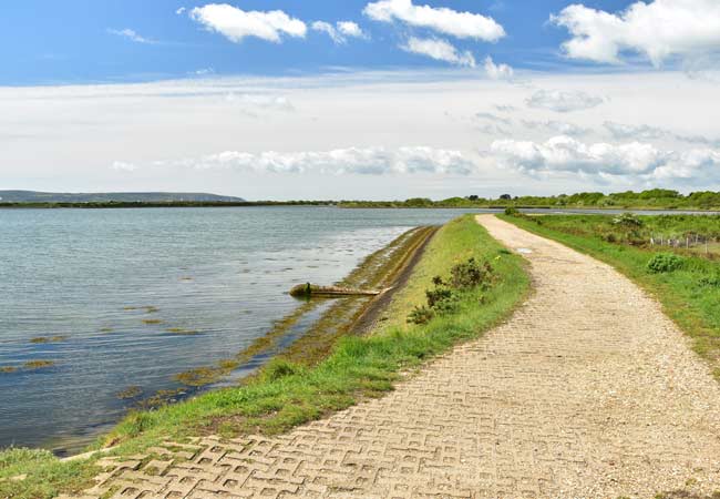 Lymington coastline 