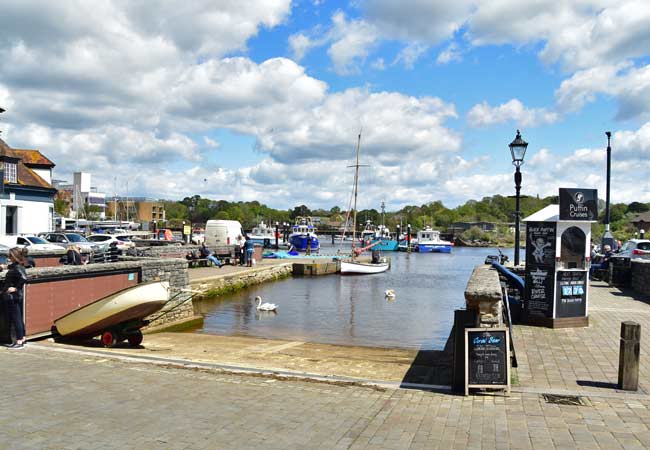 Lymington quay frente