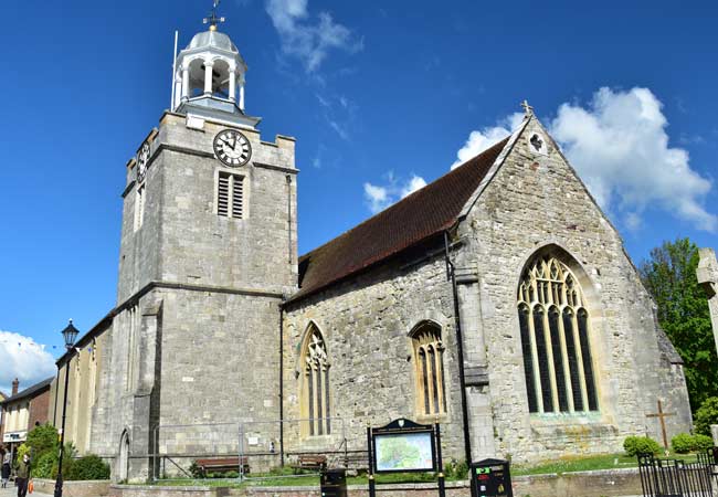 Die St. Thomas-Kirche Lymington