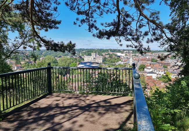 Aussichtspunkt Saint Giles Hill winchester