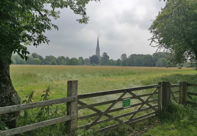 Chemin de la Ville Town Path Salisbury